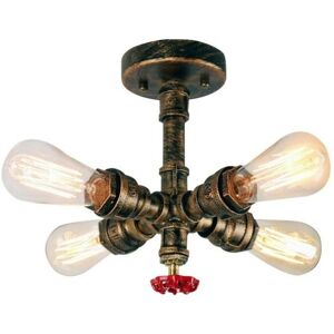 Axhup - Retro Faucet Ceiling Light - Oxidized finish - Ceiling Lamp Axhup - Retro Faucet Ceiling Light - Oxidized finish - Ceiling Lamp