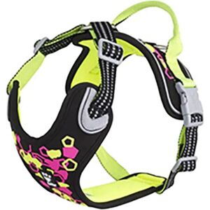 Hurtta Weekend Warrior Neon Arnés - Licorice 80-100cm - Arnés para perros Hurtta Weekend Warrior Neon Arnés - Licorice 80-100cm - Arnés para perros