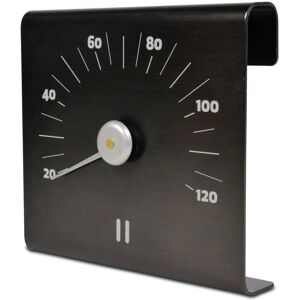 Thermomètre pour Sauna E-ville Rento - Aluminium, Goudron, 15x14x3cm - Publicité Thermomètre pour Sauna E-ville Rento - Aluminium, Goudron, 15x14x3cm - Publicité