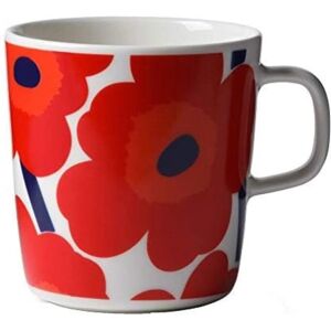 Marimekko Unikko Kopp - 4 dl Hvit/Rød - Kopp Marimekko Unikko Kopp - 4 dl Hvit/Rød - Kopp