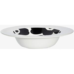 Marimekko Unikko Musta Syvälautanen - Astiastot Marimekko Unikko Musta Syvälautanen - Astiastot