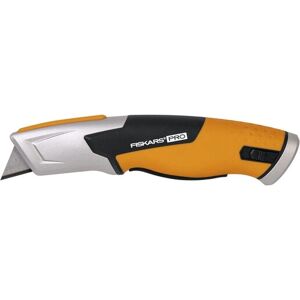 Fiskars 1062938 Couteau utilitaire noir, orange, rasoir - Utility Knife - Publicité Fiskars 1062938 Couteau utilitaire noir, orange, rasoir - Utility Knife - Publicité