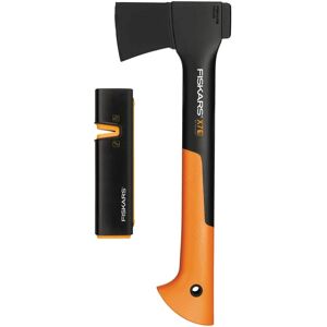Hache Fiskars X7 - XS + Ensemble d'affûteurs Xsharp - Publicité Hache Fiskars X7 - XS + Ensemble d'affûteurs Xsharp - Publicité