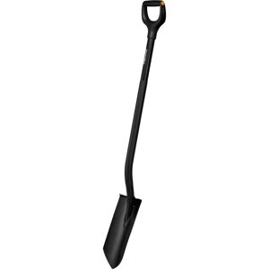 Fiskars Ergonomic Pro Drainagespaten - Schwarz - Spade Fiskars Ergonomic Pro Drainagespaten - Schwarz - Spade
