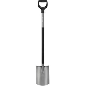 Fiskars - Ergonomic Rounded Spade - Digging and Planting Tool Fiskars - Ergonomic Rounded Spade - Digging and Planting Tool