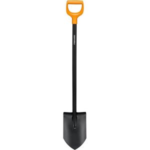 Fiskars Garden Spade - Model 1066716 - Durable Steel, Ergonomic Handle Fiskars Garden Spade - Model 1066716 - Durable Steel, Ergonomic Handle