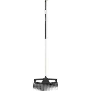 Rasciatore Foglie Fiskars - Grande Denti 3D Manico Alluminio Rasciatore Foglie Fiskars - Grande Denti 3D Manico Alluminio