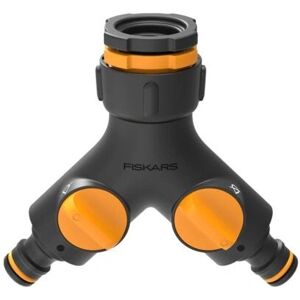 Fiskars Tuinslangkoppeling - Universele tuinslangkoppeling met 3 draadmaten Fiskars Tuinslangkoppeling - Universele tuinslangkoppeling met 3 draadmaten