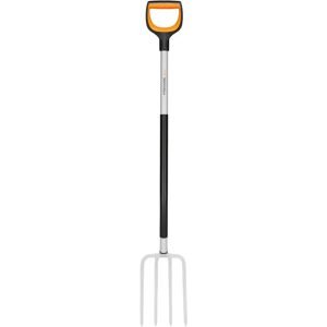 Fiskars Xact Digging Fork - Ergonomic Steel Tines Fiskars Xact Digging Fork - Ergonomic Steel Tines