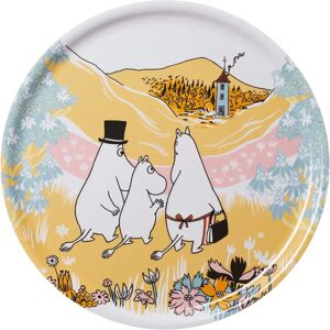 Arabia Finland Moomin Families Tid 35 cm Serveringsbrett Arabia Finland Moomin Families Tid 35 cm Serveringsbrett
