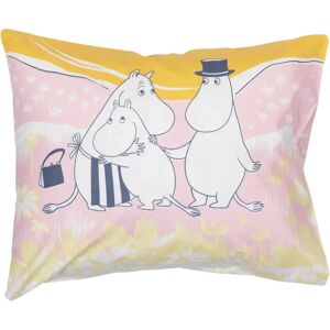 Moomin Arabia - Ekologinen Puuvillatyynyliina 50x60cm - Perhe GOTS Moomin Arabia - Ekologinen Puuvillatyynyliina 50x60cm - Perhe GOTS