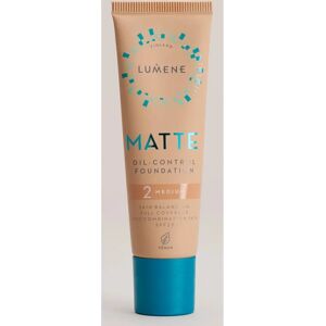 Lumene Naturlig mat olie kontrollere Foundation SPF20 - 2 Medium Lumene Naturlig mat olie kontrollere Foundation SPF20 - 2 Medium