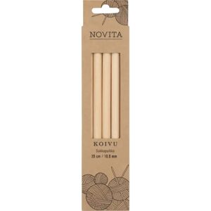 Novita Koivupuikot - 20cm - 10 mm - Neulontaneulat Novita Koivupuikot - 20cm - 10 mm - Neulontaneulat
