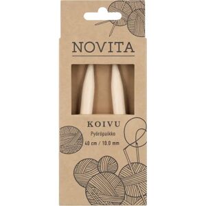 Novita Maailmanparannuskoivuiset pyöröpuikot - 40cm, 2.5-10mm - Neulomineulat Novita Maailmanparannuskoivuiset pyöröpuikot - 40cm, 2.5-10mm - Neulomineulat