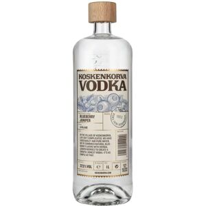 Vodka aromatisée aux myrtilles et genièvre Koskenkorva - 37,5% - Finlande - Publicité Vodka aromatisée aux myrtilles et genièvre Koskenkorva - 37,5% - Finlande - Publicité