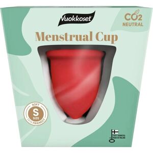 Vuokkoset S kuukuppi - Pehmeä, Vegaani, Uudelleenkäytettävä Vuokkoset S kuukuppi - Pehmeä, Vegaani, Uudelleenkäytettävä