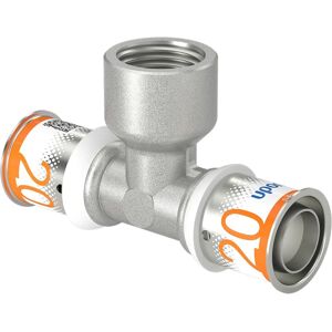 Uponor MLC pres T-Stück mf. 20-1/2-20 - für Fußbodenheizung, Trinkwasser, Heizkörper Uponor MLC pres T-Stück mf. 20-1/2-20 - für Fußbodenheizung, Trinkwasser, Heizkörper