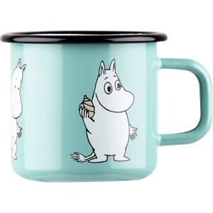 Muurla Mumin Retro Enamel Mug 37cl Mint - Mug Muurla Mumin Retro Enamel Mug 37cl Mint - Mug