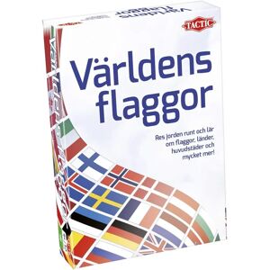 Tactic Sverige Världens flaggor - Brädspel Tactic Sverige Världens flaggor - Brädspel