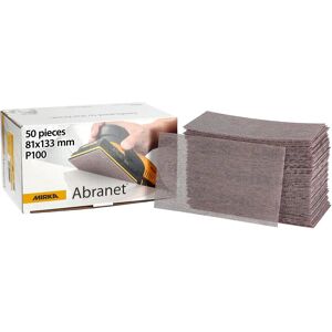 Mirka Abranet Mesh Sanding Strips 81x133mm - Dust-Free Abrasive Sheets Mirka Abranet Mesh Sanding Strips 81x133mm - Dust-Free Abrasive Sheets