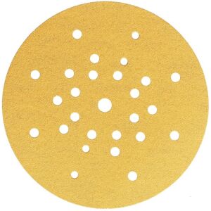 Mirka Gold Abrasive Discs - 225mm P100, 27-hole, 25 pcs Mirka Gold Abrasive Discs - 225mm P100, 27-hole, 25 pcs