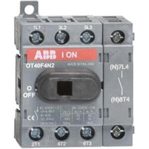 ABB Afbryder 4P 40A IP20 11kW - Afbryder ABB Afbryder 4P 40A IP20 11kW - Afbryder