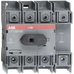 ABB OT125F4N2 Afbryder - 4-pol 125A IP20 ABB OT125F4N2 Afbryder - 4-pol 125A IP20