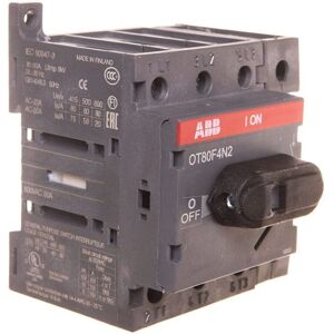 ABB Systemafbryder 4P 80A IP20 - Aflukker ABB Systemafbryder 4P 80A IP20 - Aflukker