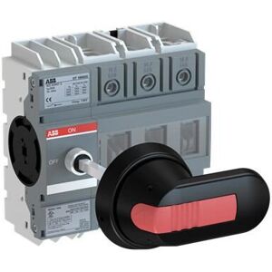 ABB OT160G03P interrupteur 3 pôles - Lampe d'urgence ABB OT160G03P interrupteur 3 pôles - Lampe d'urgence