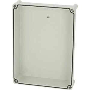 Boîtier en Polycarbonate Gris Fibox 380x280x80mm - Électronique Boîtier en Polycarbonate Gris Fibox 380x280x80mm - Électronique