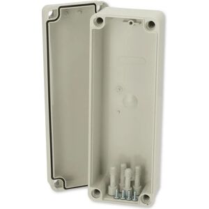 Boîtier ABS Gris Clair Fibox - 230x80x65mm - IP67 - Contrôle & Automatisation - Publicité Boîtier ABS Gris Clair Fibox - 230x80x65mm - IP67 - Contrôle & Automatisation - Publicité