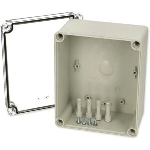 Fibox 8724015 Light Grey Polycarbonate Enclosure - Switchgear Fibox 8724015 Light Grey Polycarbonate Enclosure - Switchgear