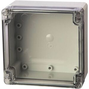 Fibox 7032670 Gehäuse - Polycarbonat, Hellgrau, 12x12x8cm Fibox 7032670 Gehäuse - Polycarbonat, Hellgrau, 12x12x8cm