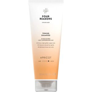 Four Reasons Abrikoos Toning Shampoo - Haarkleurversterker Four Reasons Abrikoos Toning Shampoo - Haarkleurversterker