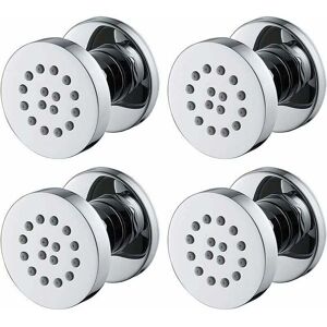 Generic - Chrome Round Wall Shower Head - Latón - Diámetro 2in - Shower Head Generic - Chrome Round Wall Shower Head - Latón - Diámetro 2in - Shower Head