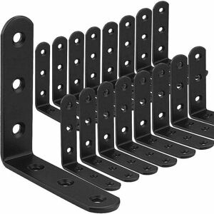 Unknown - L-Bracket 100x100 - Negro - 3 mm - Soporte de estantería Unknown - L-Bracket 100x100 - Negro - 3 mm - Soporte de estantería
