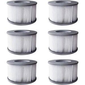 MSPA - Kit de 6 piezas de filtro para spa - Filtro de cartucho - Spa MSPA - Kit de 6 piezas de filtro para spa - Filtro de cartucho - Spa