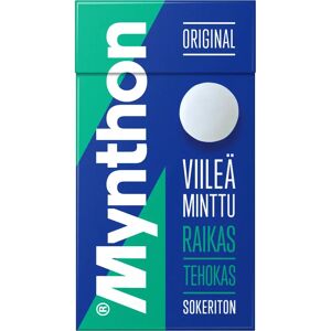 Mynthon - Original Viileä Minttu - Sokeriton - Pastillit Mynthon - Original Viileä Minttu - Sokeriton - Pastillit