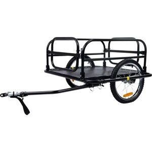 Trekker Teräksinen pyöräperävaunu - Yleinen 16 tuuman, 60kg Max Trekker Teräksinen pyöräperävaunu - Yleinen 16 tuuman, 60kg Max