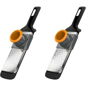 Fiskars Handrasp-Set - 2-delig, Grof en Fijn, Metaal/Kunststof Fiskars Handrasp-Set - 2-delig, Grof en Fijn, Metaal/Kunststof