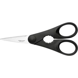Forbici da Cucina Fiskars 1023820 - Acciaio inox, Nero, con apribottiglie Forbici da Cucina Fiskars 1023820 - Acciaio inox, Nero, con apribottiglie