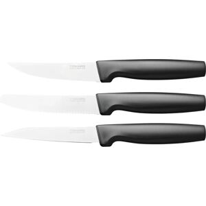 Fiskars Kleines Messerset - Japanischer Edelstahl, Ergonomische Griffe Fiskars Kleines Messerset - Japanischer Edelstahl, Ergonomische Griffe