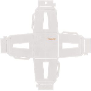 Gabarit de lanterne en papier 3D blanc Fiskars 1059568 - Gabarit de lanterne en papier - Publicité Gabarit de lanterne en papier 3D blanc Fiskars 1059568 - Gabarit de lanterne en papier - Publicité