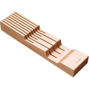 Fiskars Beech Wood Knife Drawer Insert - Knife Organizer Fiskars Beech Wood Knife Drawer Insert - Knife Organizer