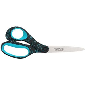 Fiskars Schüler-Schere 20cm Linkshänder Blau Muster - Schere Fiskars Schüler-Schere 20cm Linkshänder Blau Muster - Schere