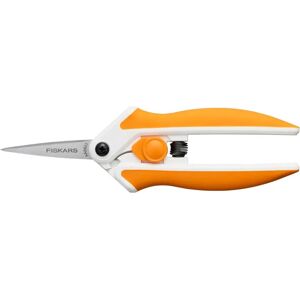 Fiskars Model CCH-2921 Micro-Tip Craft & Sewing Scissors - Orange, White Fiskars Model CCH-2921 Micro-Tip Craft & Sewing Scissors - Orange, White