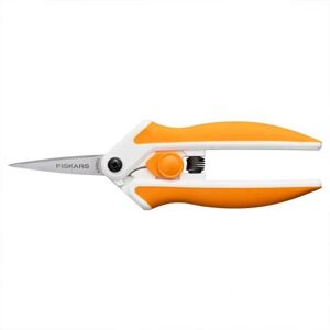 Fiskars Model CCH-2921 Micro-Tip Craft & Sewing Scissors - Orange, White Fiskars Model CCH-2921 Micro-Tip Craft & Sewing Scissors - Orange, White