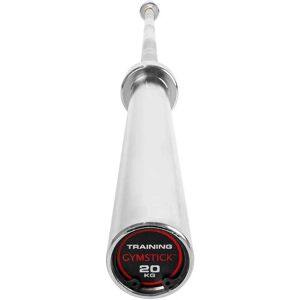Gymstick Olympialaiskäsipaino - 20kg, 50mm, Kromattu, 218cm Gymstick Olympialaiskäsipaino - 20kg, 50mm, Kromattu, 218cm
