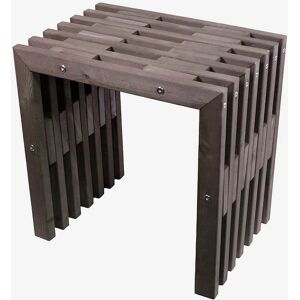 Homeroom - 45 cm Bænk - Grå - Træ Indendørs Udendørs Sæde Homeroom - 45 cm Bænk - Grå - Træ Indendørs Udendørs Sæde