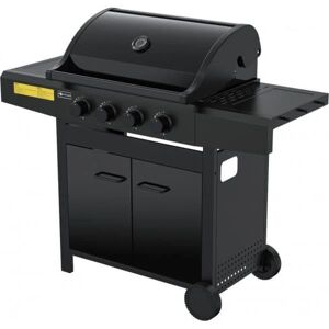 Barbecue à gaz Ströme Black BX-4 - Quatre brûleurs puissants - Publicité Barbecue à gaz Ströme Black BX-4 - Quatre brûleurs puissants - Publicité